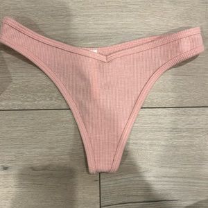 PINK pink thong